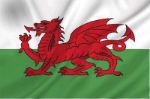 Vlag Wales - 100x150cm Spun-Poly